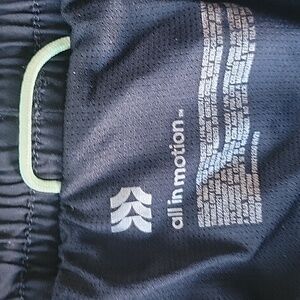 Black XL shorts from Target